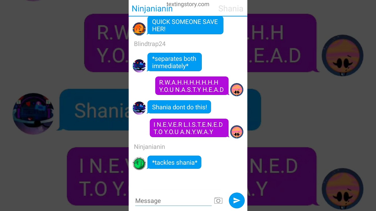 Texting story Battle of education!: Part 2: A Hellish universe + Shania found!