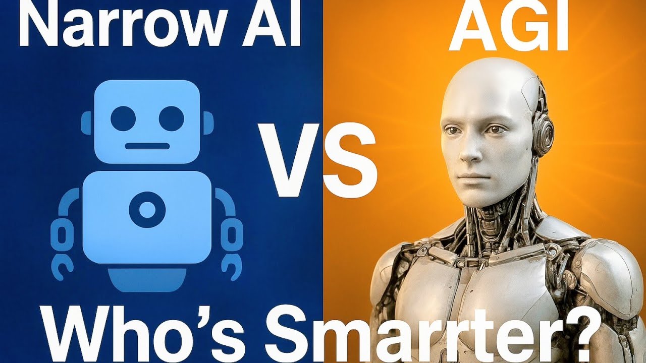 🚀 Narrow AI vs AGI 🤖🧠 Who's really smarter?!