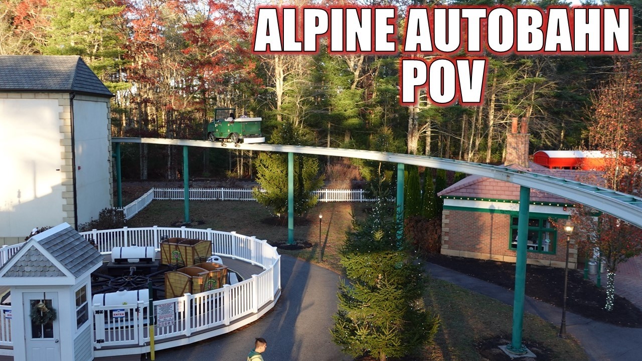 Alpine Autobahn POV, Edaville Family Theme Park Zamperla Monorail | Non-Copyright