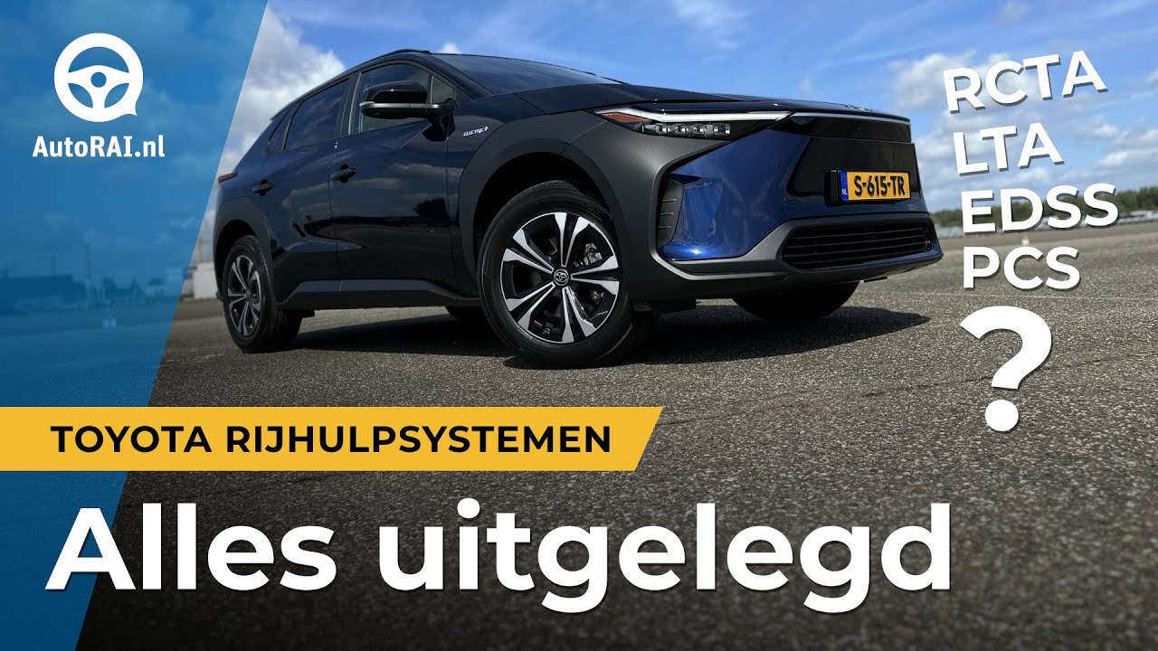 Toyota rijhulpsystemen uitgelegd - EXPLAINER - AutoRAI TV
