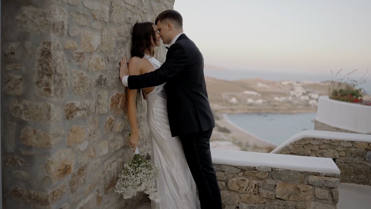 Micro wedding video in Mykonos | Michela and Jack