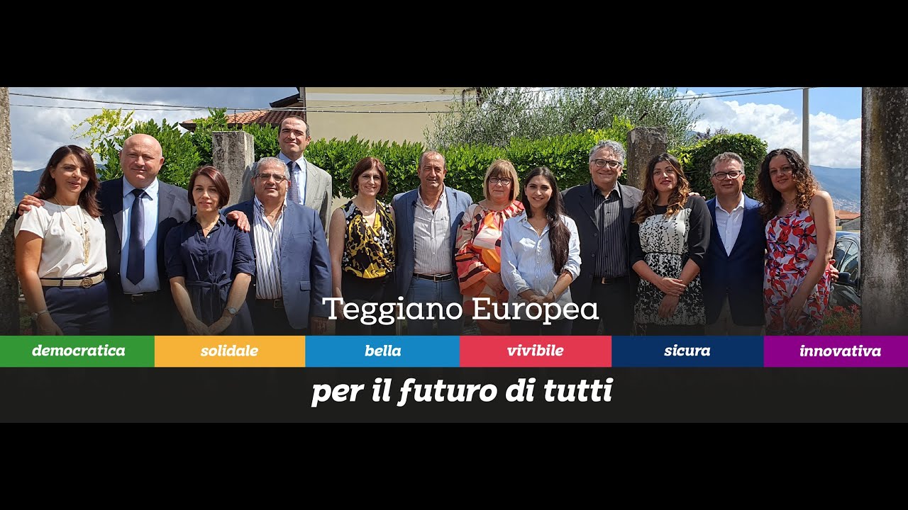 Teggiano Europea: i 12 Candidati si presentano