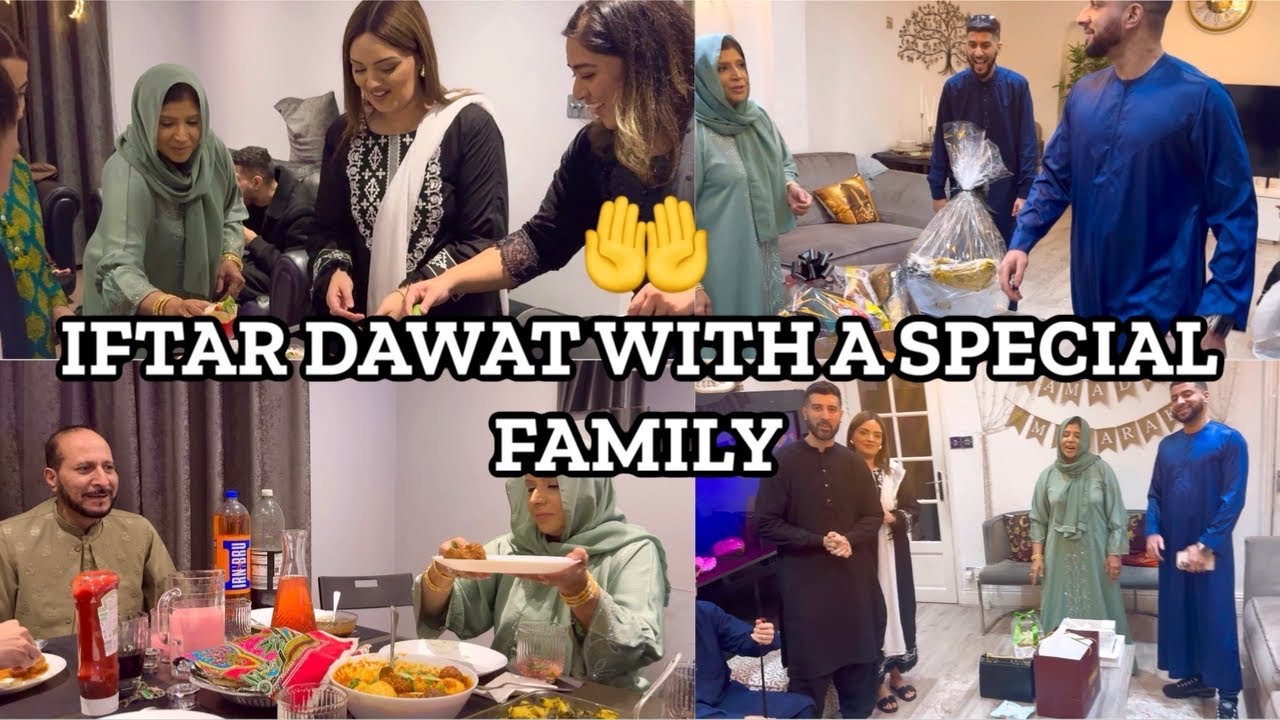 A SPECIAL IFTARI DAWAT INVITATION FROM A SPECIAL FAMILY TOGETHER ALHUMDULILLAH 🥘🌙🤲