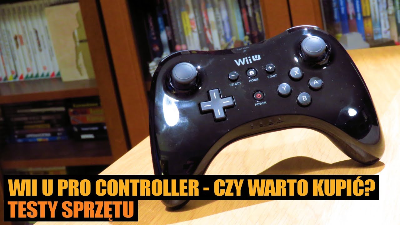 Wii U Pro Controller - test sprzętu - czy warto kupić klasycznego pada do Wii U? Nintendo