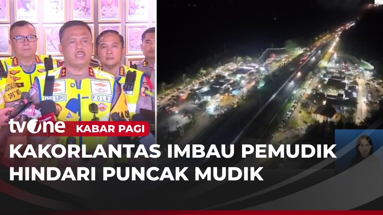 Kakorlantas Imbau Pemudik Hindari 24 Maret 2026 | Kabar Pagi