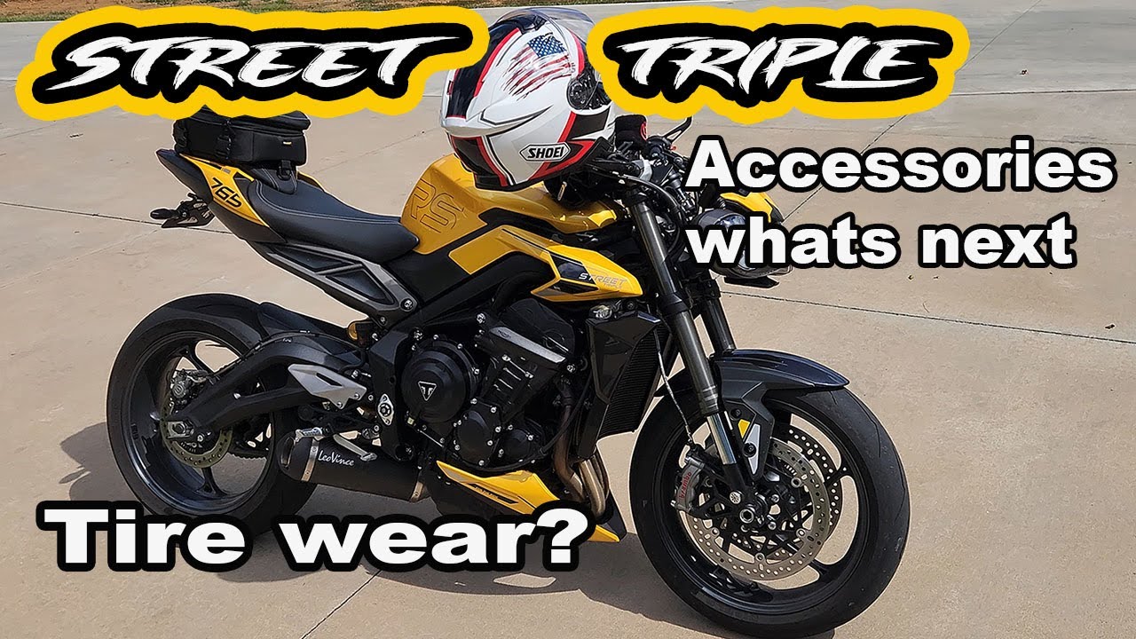 2024 Street Triple Accessories... whats next? Tire Wear?