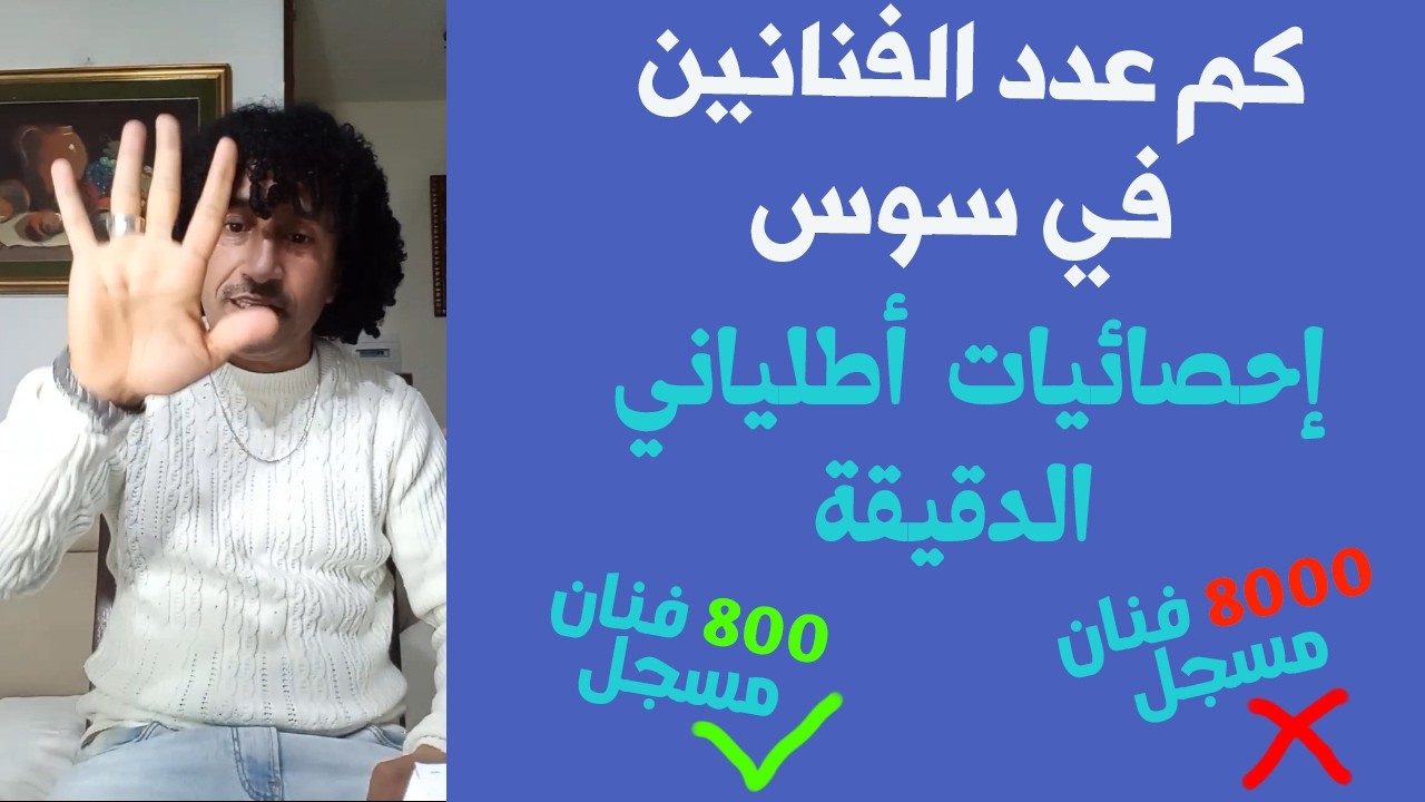 أطلياني يحصي عدد المغنيين بسوس  مكذبا الرقم المصرح به