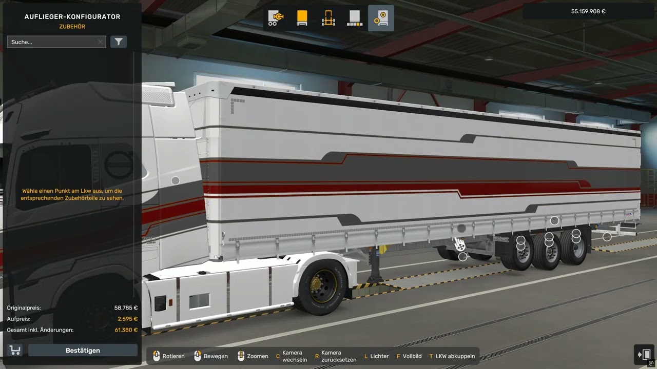 Euro Truck Simulator 2 Neuer Trailer wird gebaut