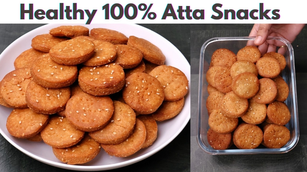 4 Tips for Khasta Meethi Mathri Made With Atta | Atta Biscuit Recipe | Meethi Mathri for Tea-Time