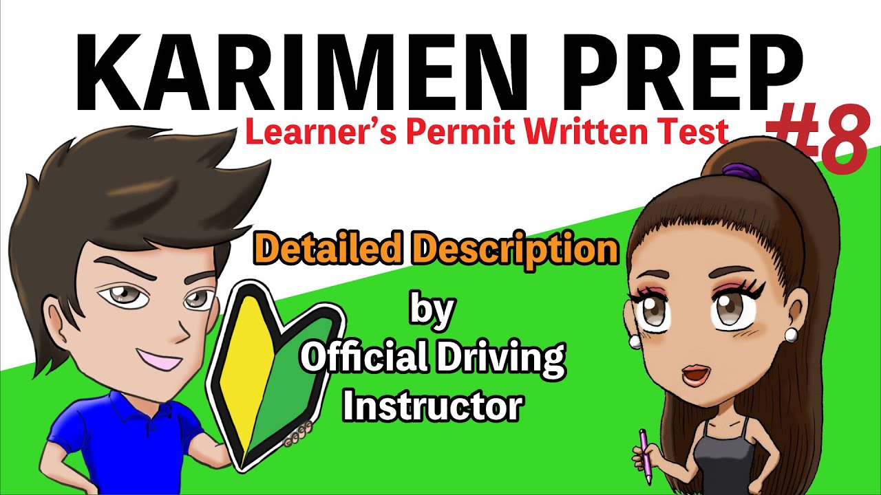 KARIMEN PREP #8 - Learner's Permit Written Test in Japan -