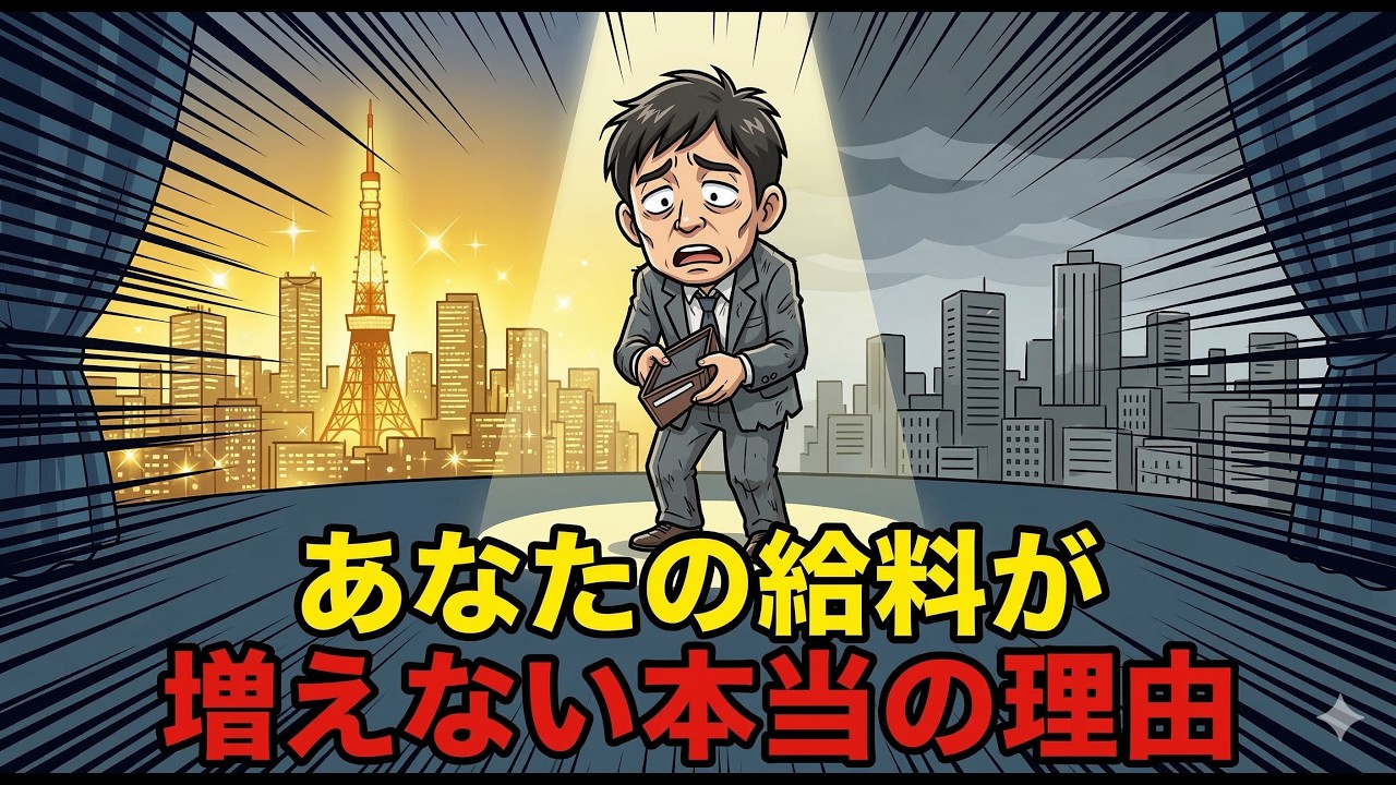 【衝撃】あなたの給料が30年上がらなかった本当の理由——1985年の紙一枚が全ての始まりだった