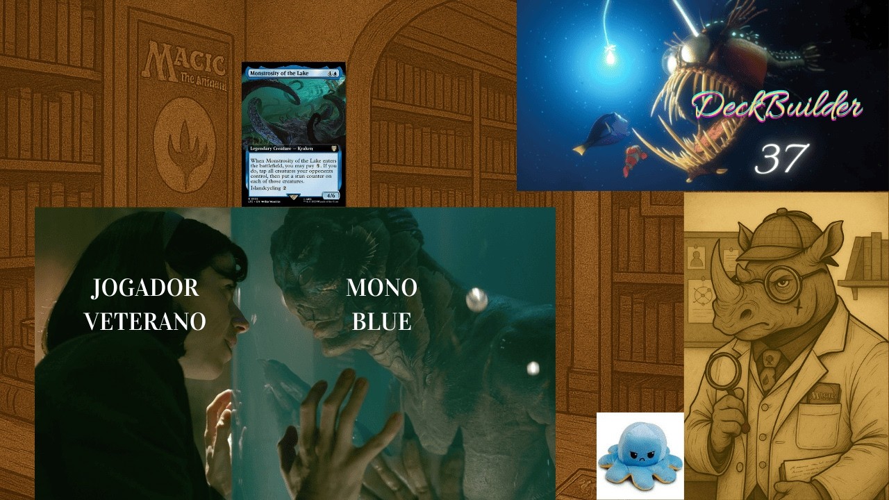 DECKBUILDER COMMANDER EP37 - O MONSTRO DO LAGO! | Magic The Gathering |