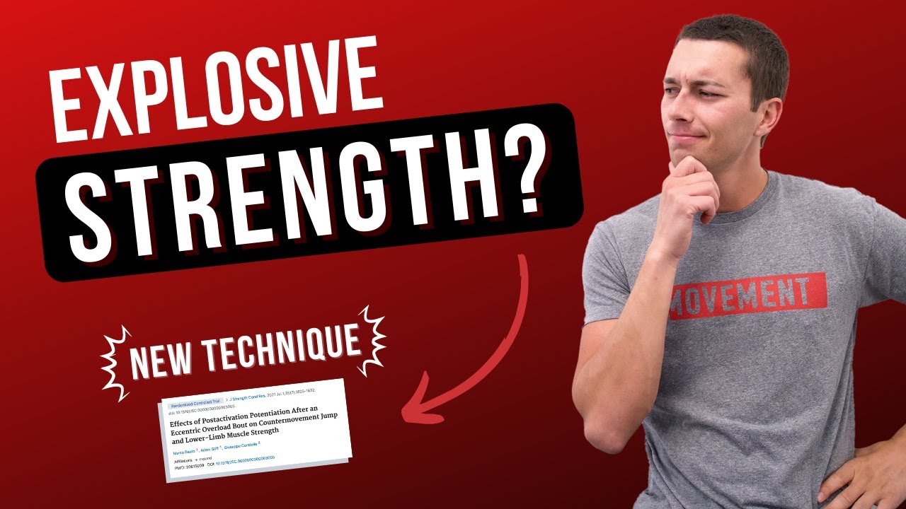 New Potentiation Technique to Build Explosive Strength