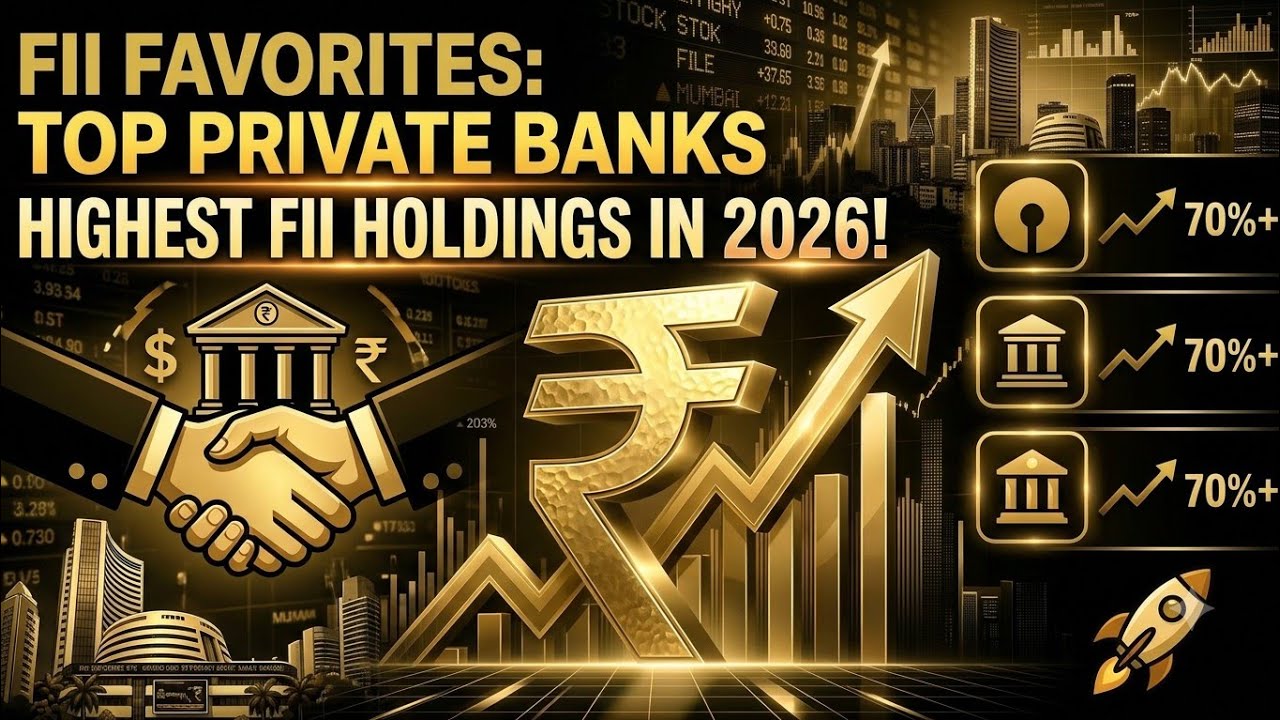 🔥 Top Private Banks with Highest FII Holdings in 2026 🚀