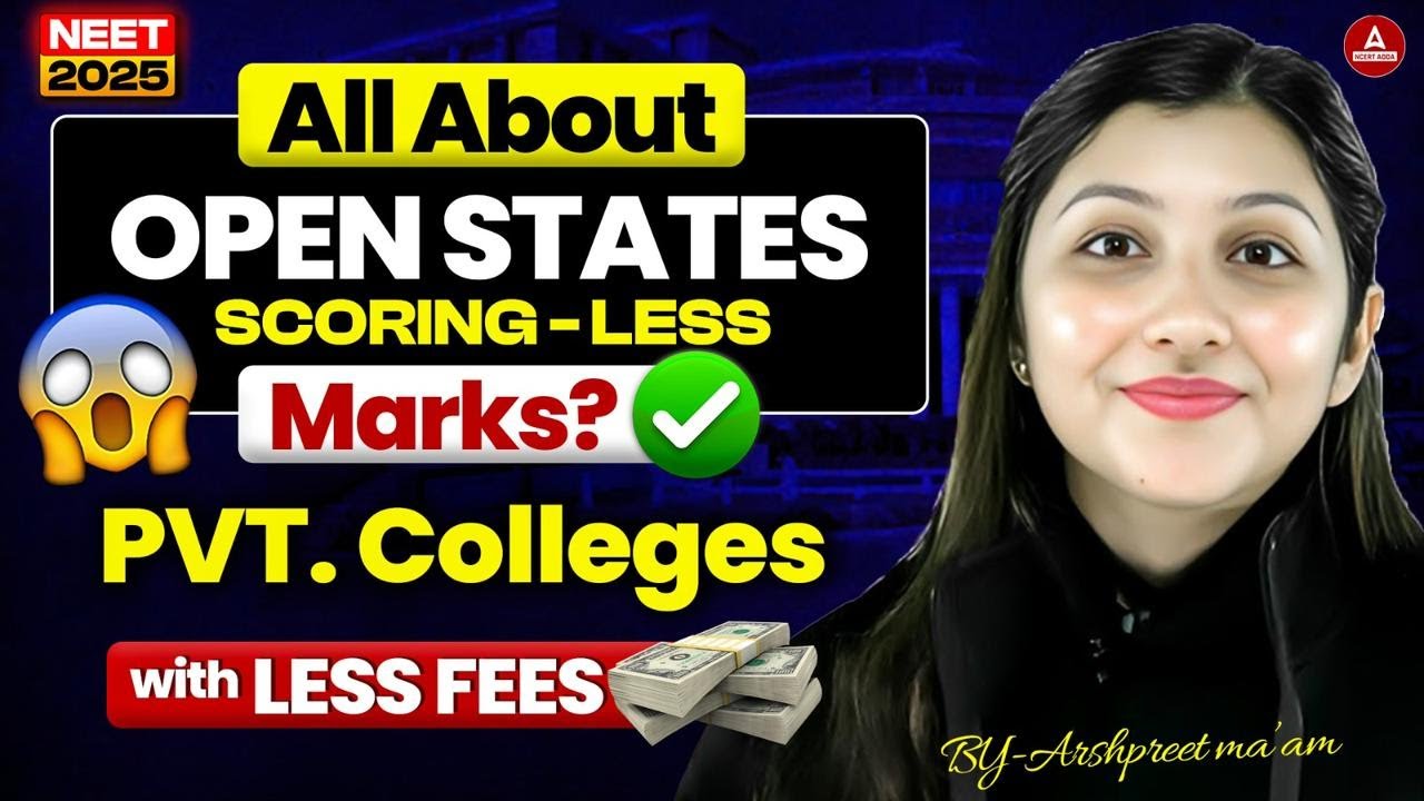 NEET 2025 Counselling: All About Open States & Alternatives of Govt. Medical Colleges You Never Know