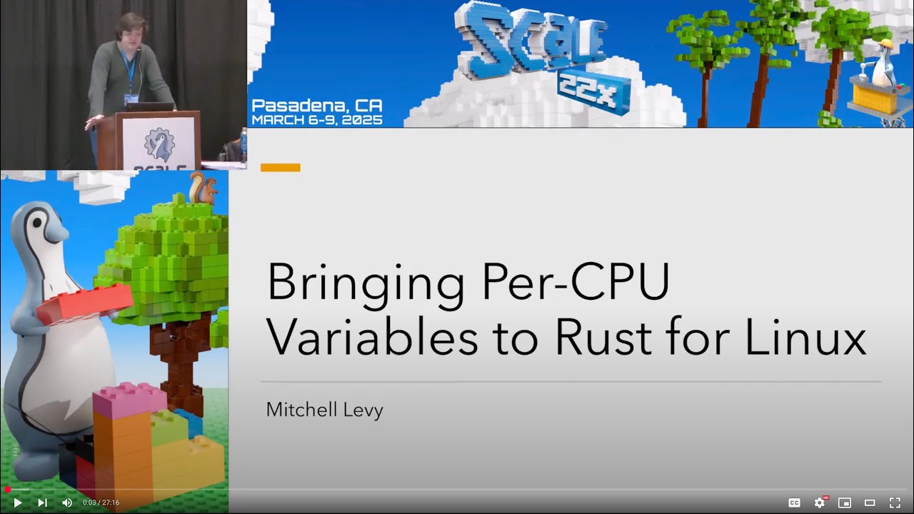 Bringing Per-CPU Variables to Rust-for-Linux