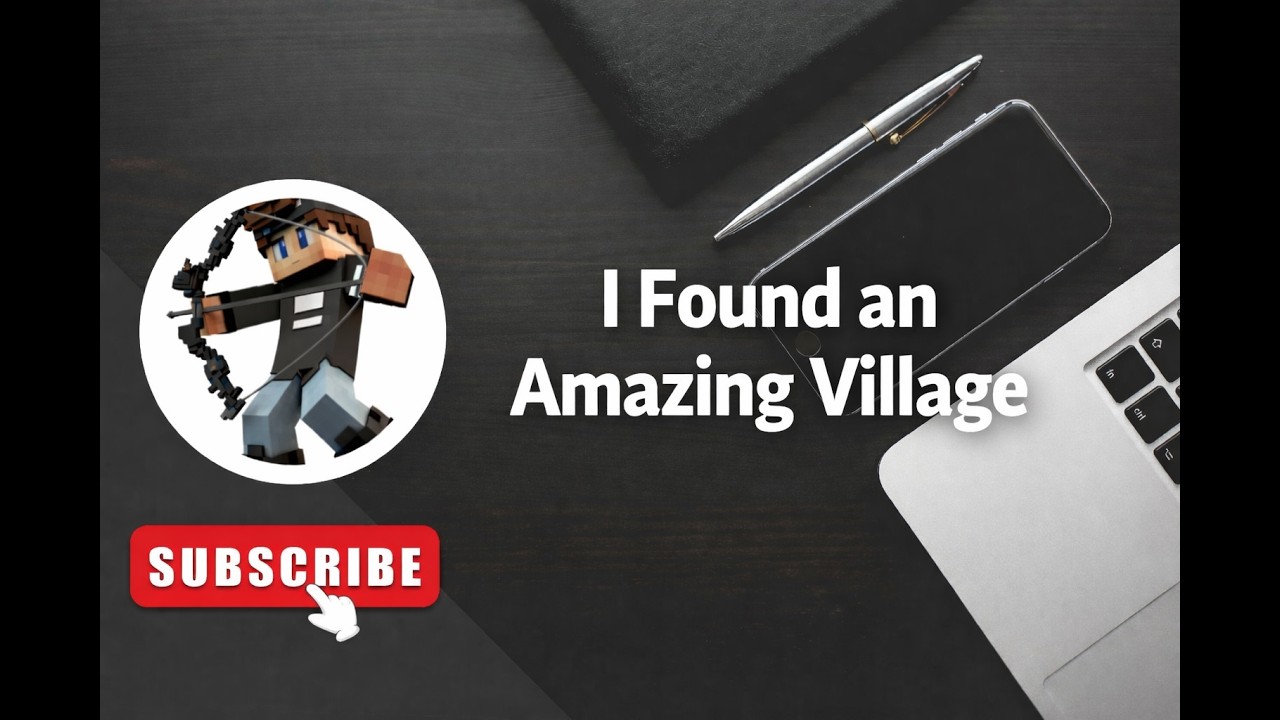 I Found an Amazing Village! 🏡✨ | Minecraft Survival