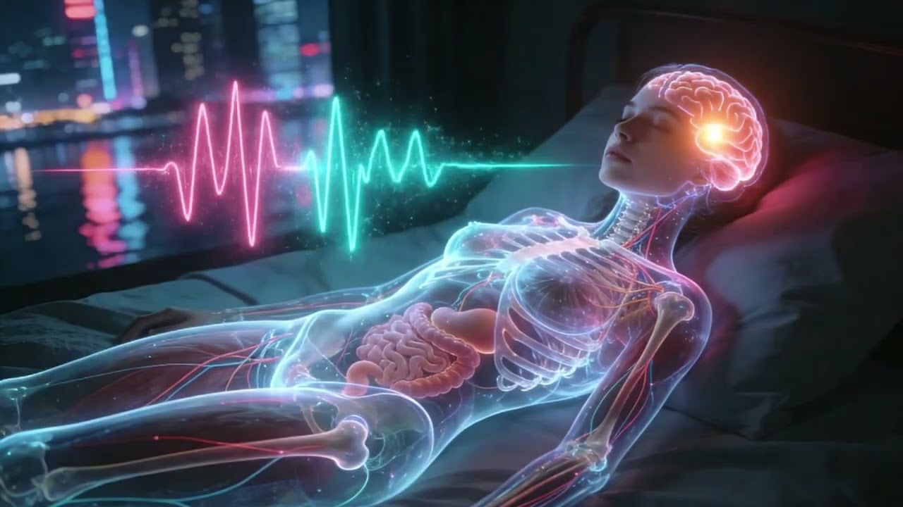 Nighttime Healing Frequency: Attract Peace & Positive Energy While You Dream