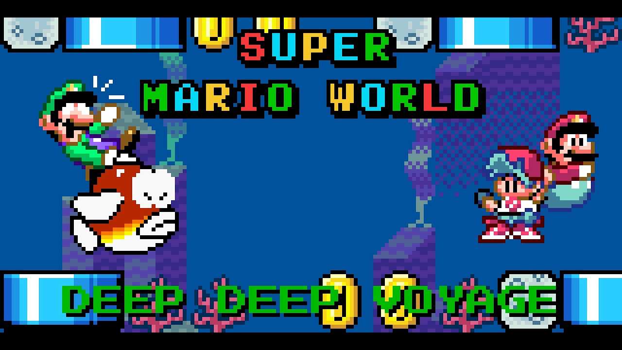 Super Mario World Funk Mix DX World 2 | Deep Deep Voyage