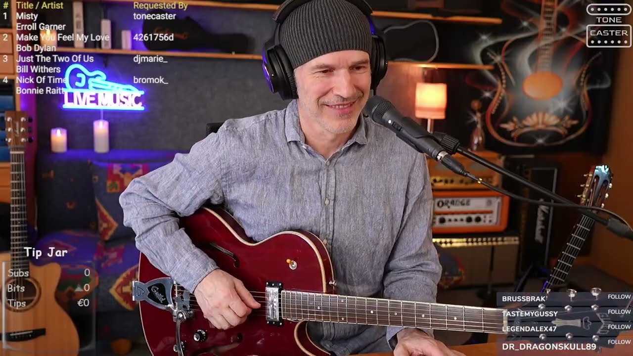 Chill Jazz Blues Guitar, live stream