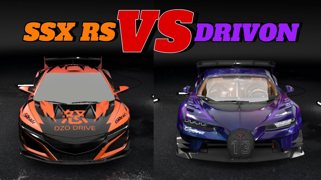 1.3.0 - SSX RS Vs DRIVON Comparison - Drive Zone Online