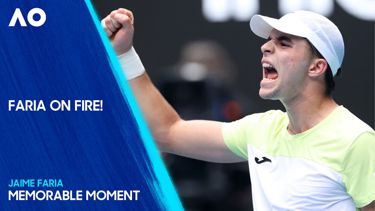 Jaime Faria ON FIRE vs Djokovic | Australian Open 2025