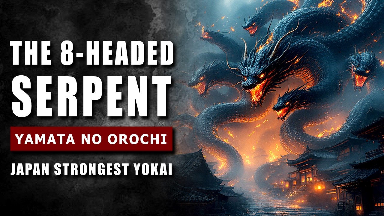 The STRONGEST Yokai - Yamata no Orochi | The 8 Headed Serpent