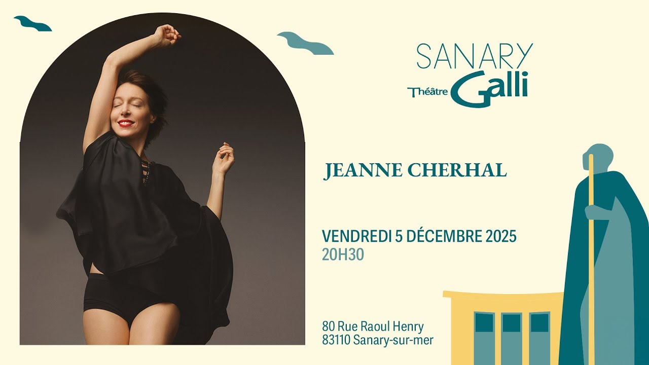 Jeanne Cherhal | Vendredi 5 Décembre 2025 | Théâtre Galli