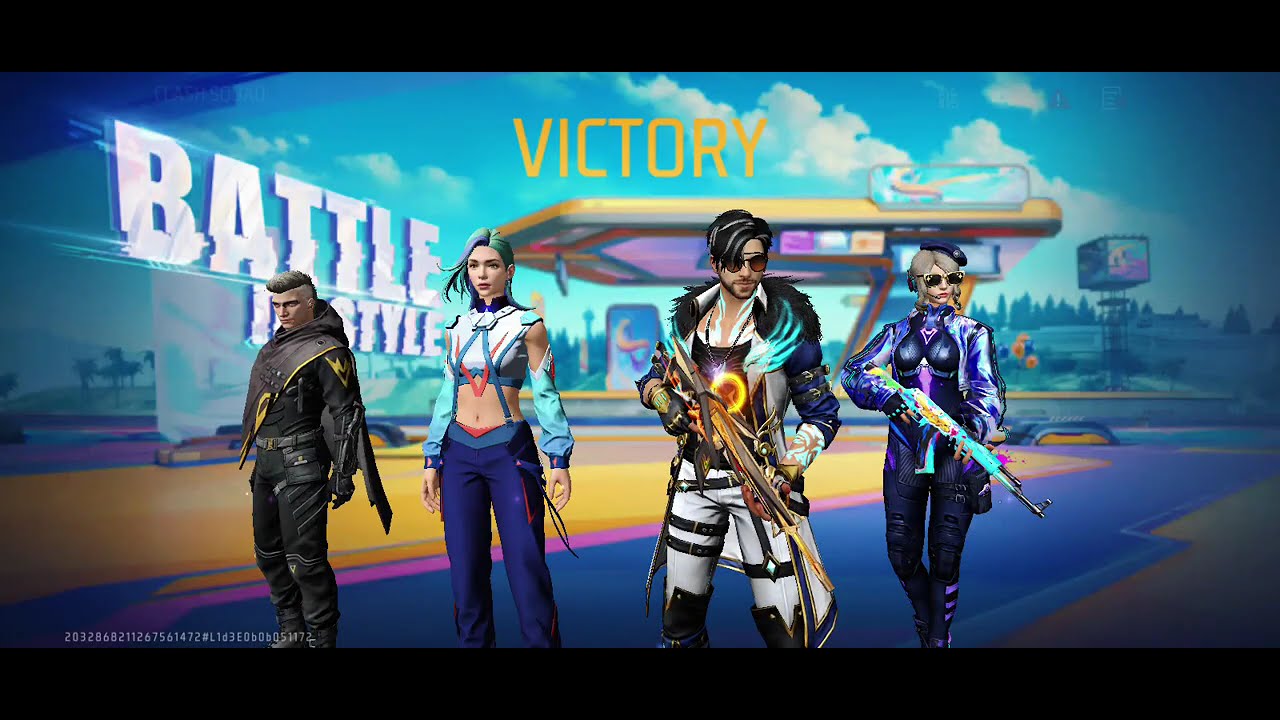 6 Round Clash Squad Booyah | Free Fire Gameplay #freefire #booyah 