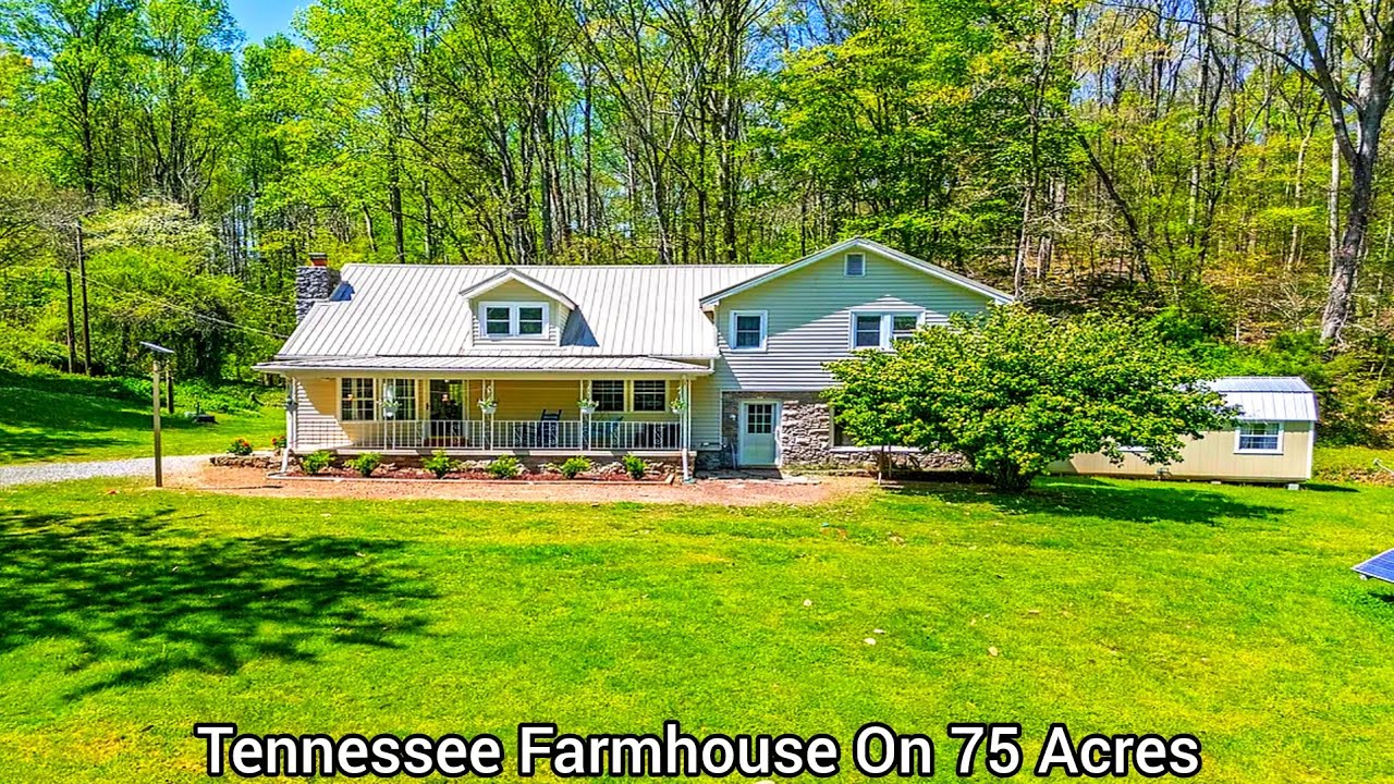 Tennessee Farmhouses For Sale | 75 Acreage | Tennessee Farms For Sale | Offgrid Homestead