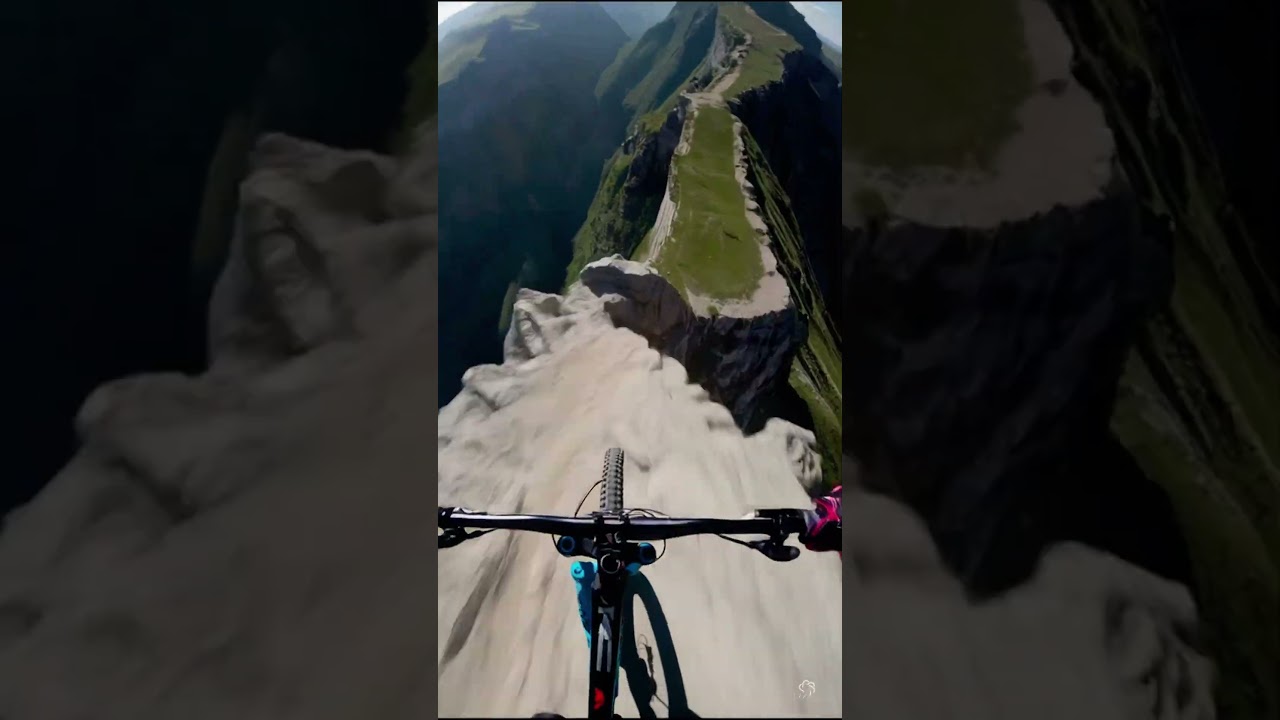 No Way! MTB Ride on the Edge of a Cliff!!🚴&zwj;♂️