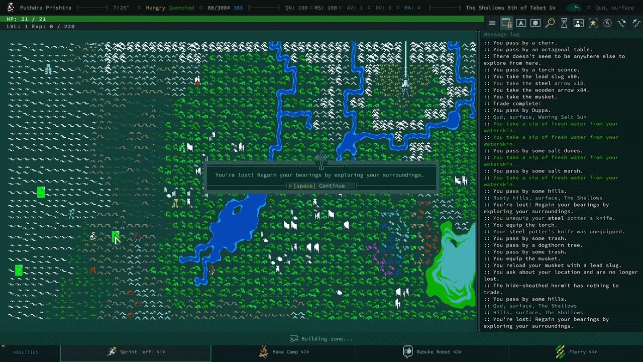 Caves of Qud Daily 24 | Day 59 of 2026 | SpuDoesDailies