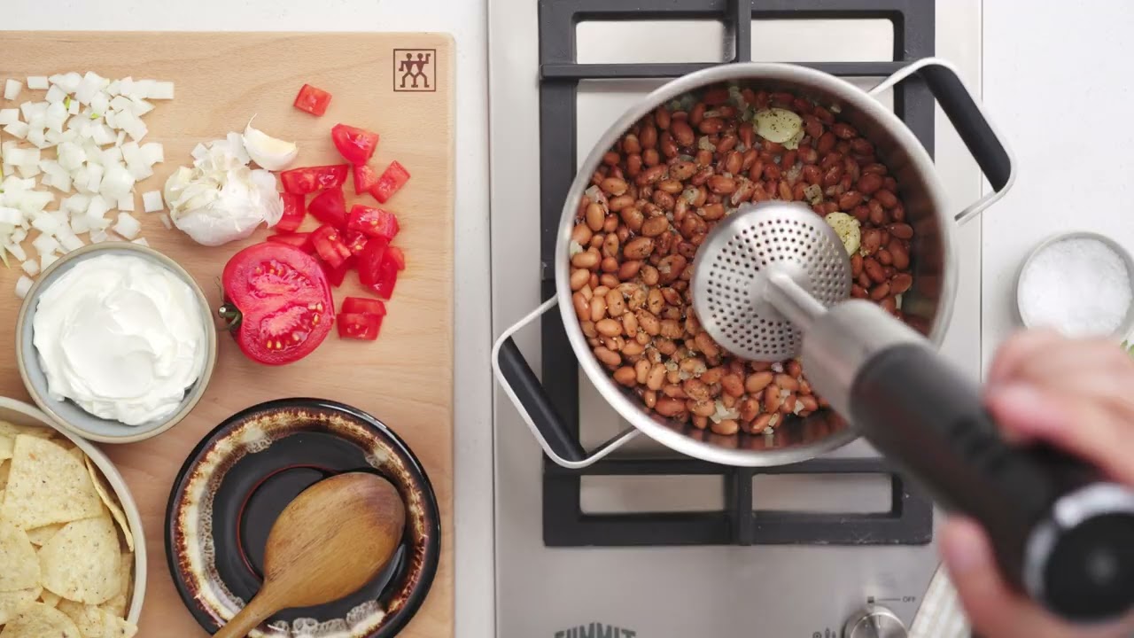 Easy Mashed Beans with XTEND Cordless Hand Masher | ZWILLING