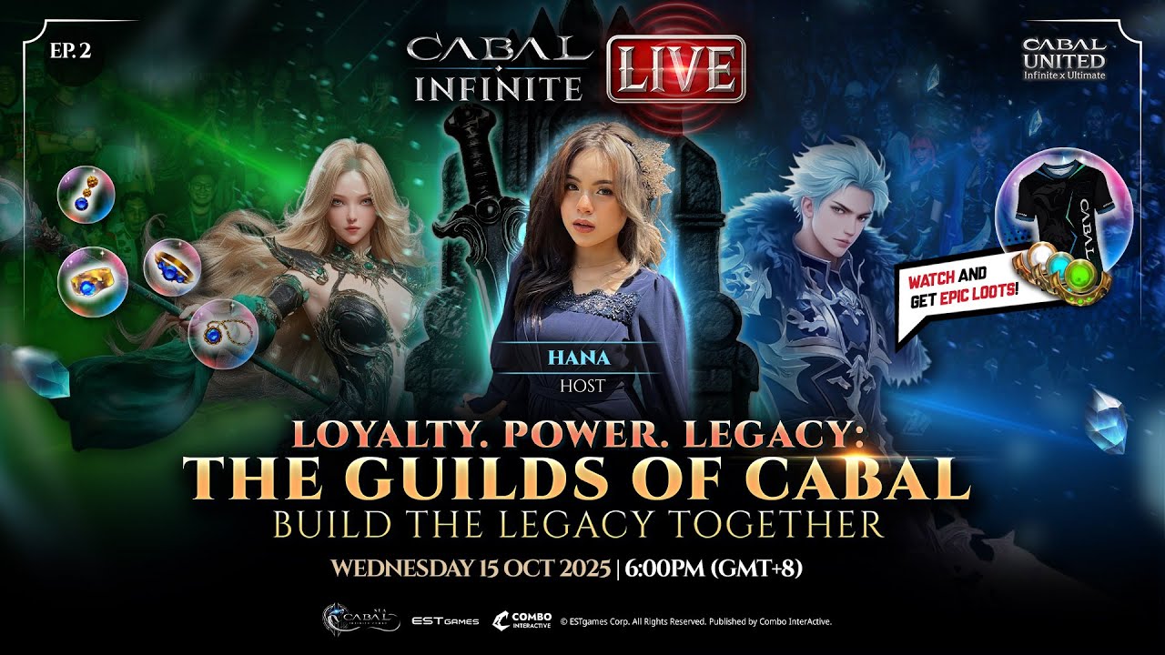 [EN] Cabal Infinite Live: Episode 2 - Loyalty. Power. Legacy: The Guilds of Cabal!