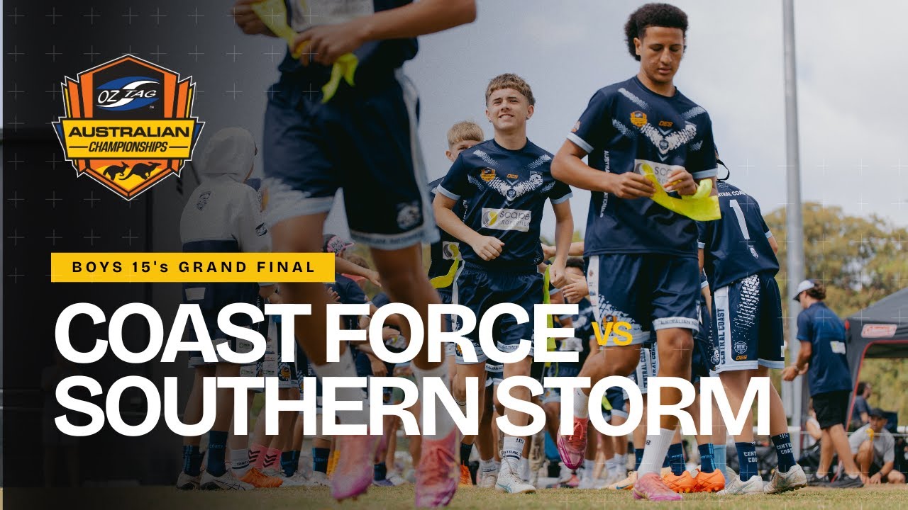 Boys 15s GF | Southern Storm vs Central Coast Force | 2025 Junior Nationals Australian Championships