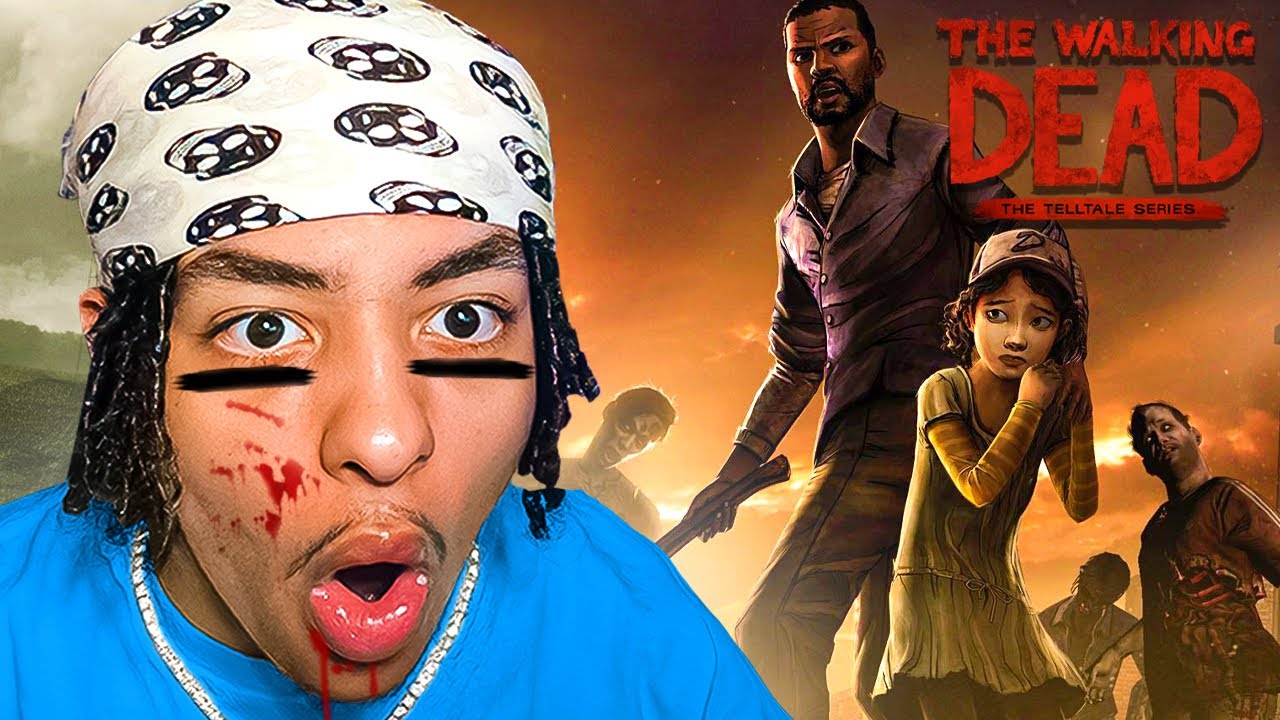 Fabss STRUGGLES Playing The Walking Dead For The FIRST Time! #1