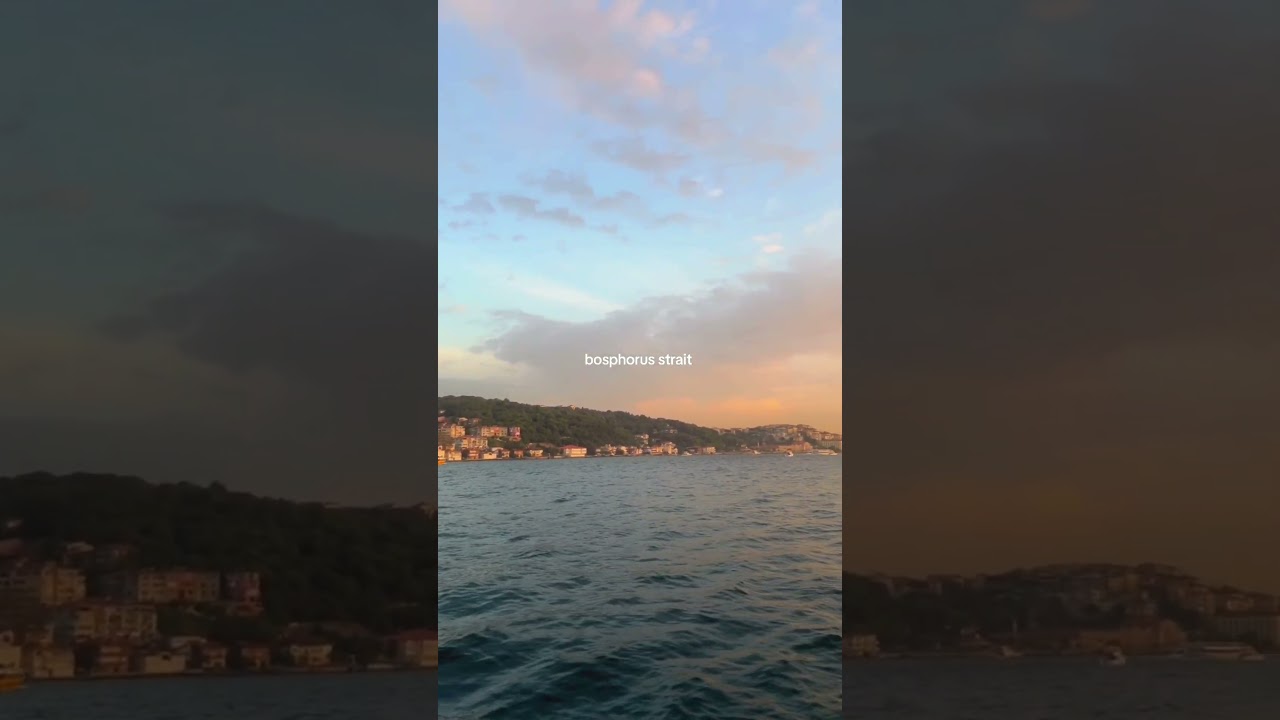 Views of the Bosphorus Strait Istanbul, Turkey