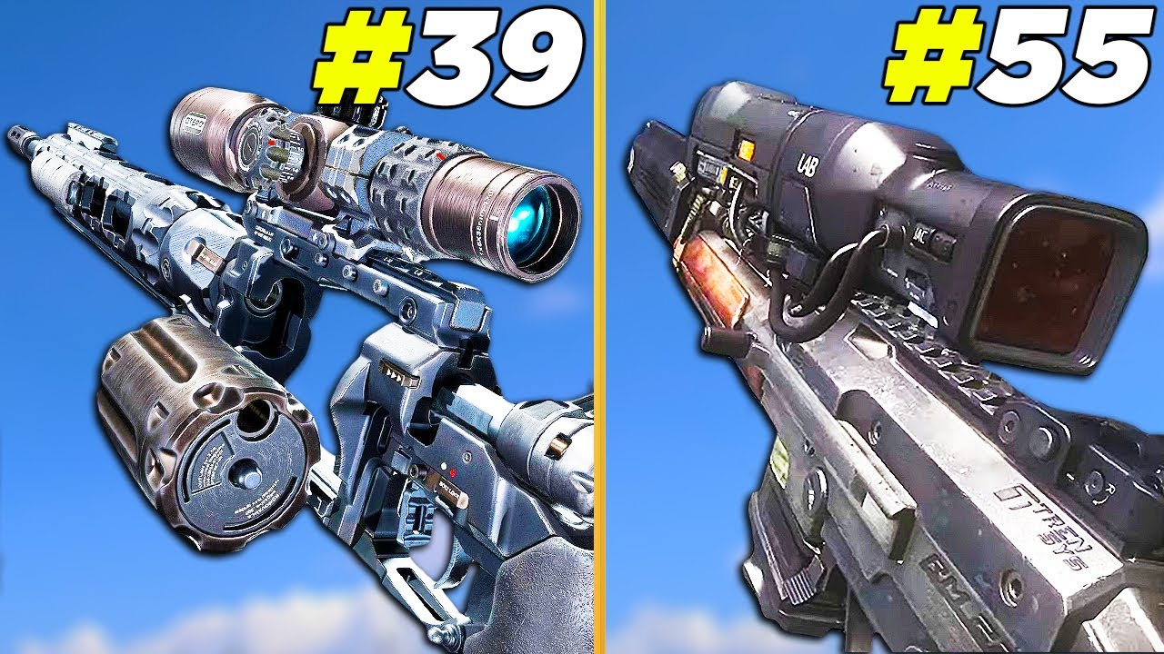 Ranking Every SNIPER RIFLE in COD History (Worst to Best) PART 2