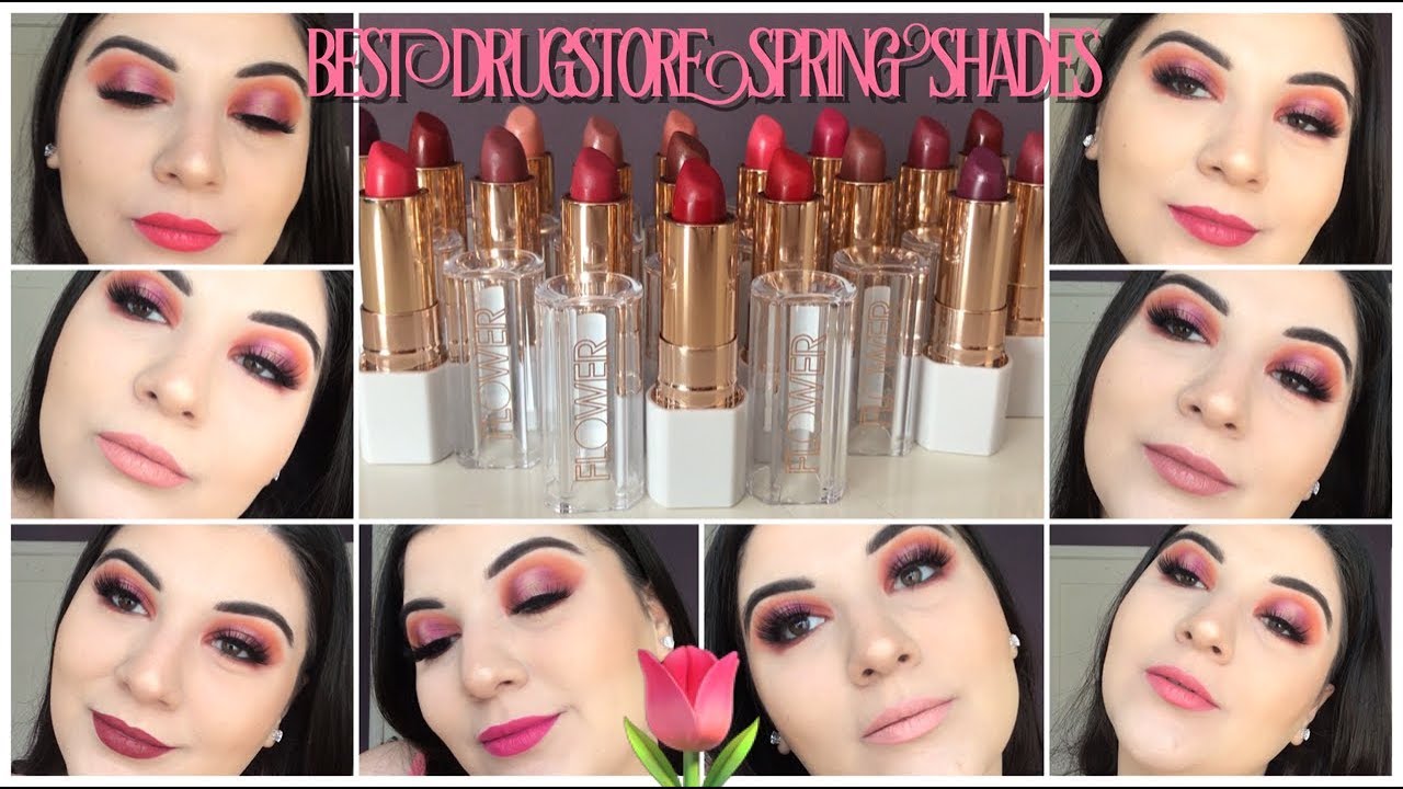 Review & Lip Swatch of All the Flower Beauty Petal Pout Lip Colors 2018 | Anais K