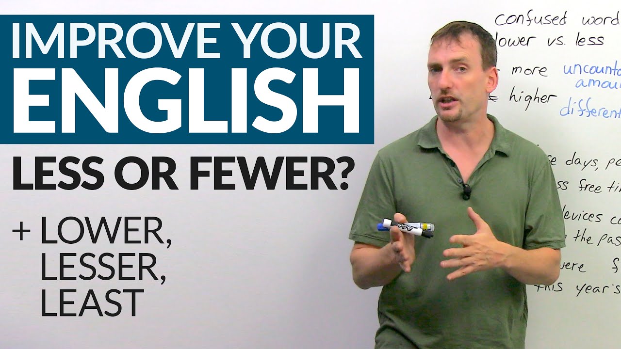 Как и когда использовать LESS, FEWER, LESSER и LEAST в английском языке