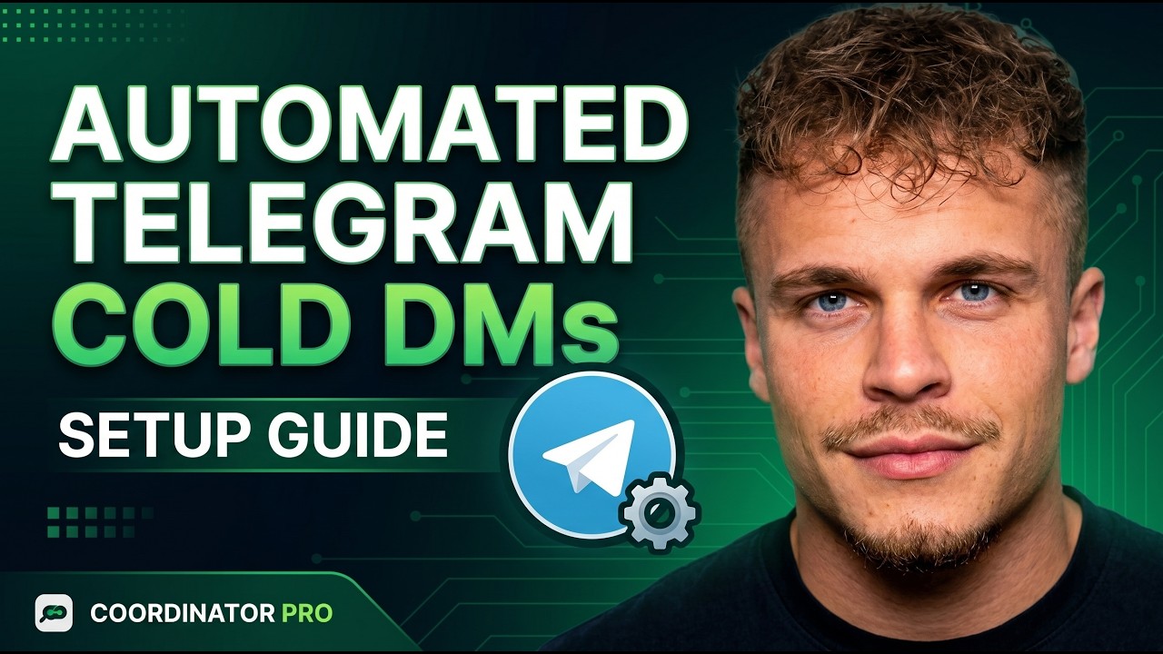 Telegram Cold DM Automation Tutorial | One-Time Campaigns - Coordinator Pro