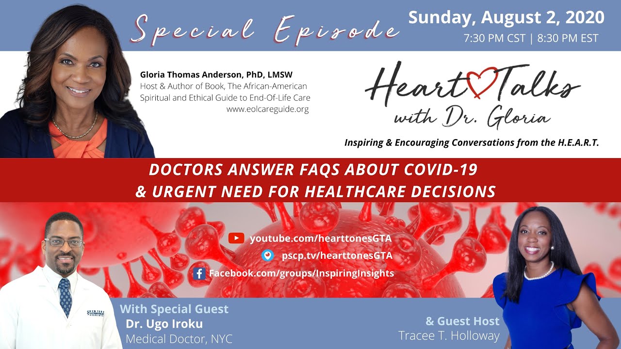 COVID-19 & End-of-Life Advance Care Planning FAQs feat. Dr. Ugo Iroku, Special Episode w/guest host