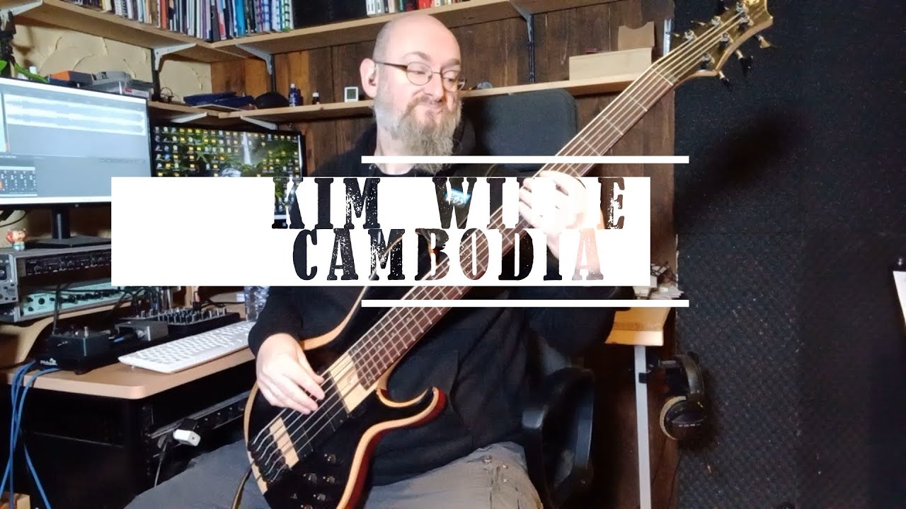 419 Kim Wilde Cambodia bass cover