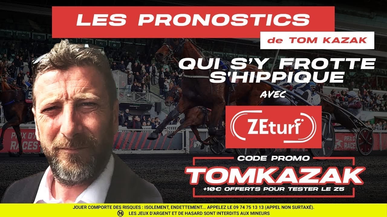 VENDREDI 13 MARS 2026 PRONOSTIC QUINTE TOM KAZAK PMU Z5 ordre ZETURF