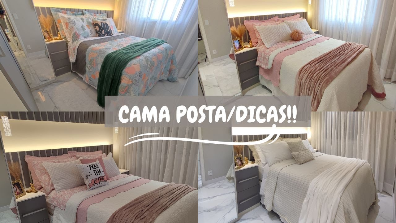 COMO FAZER UMA CAMA POSTA PERFEITA
