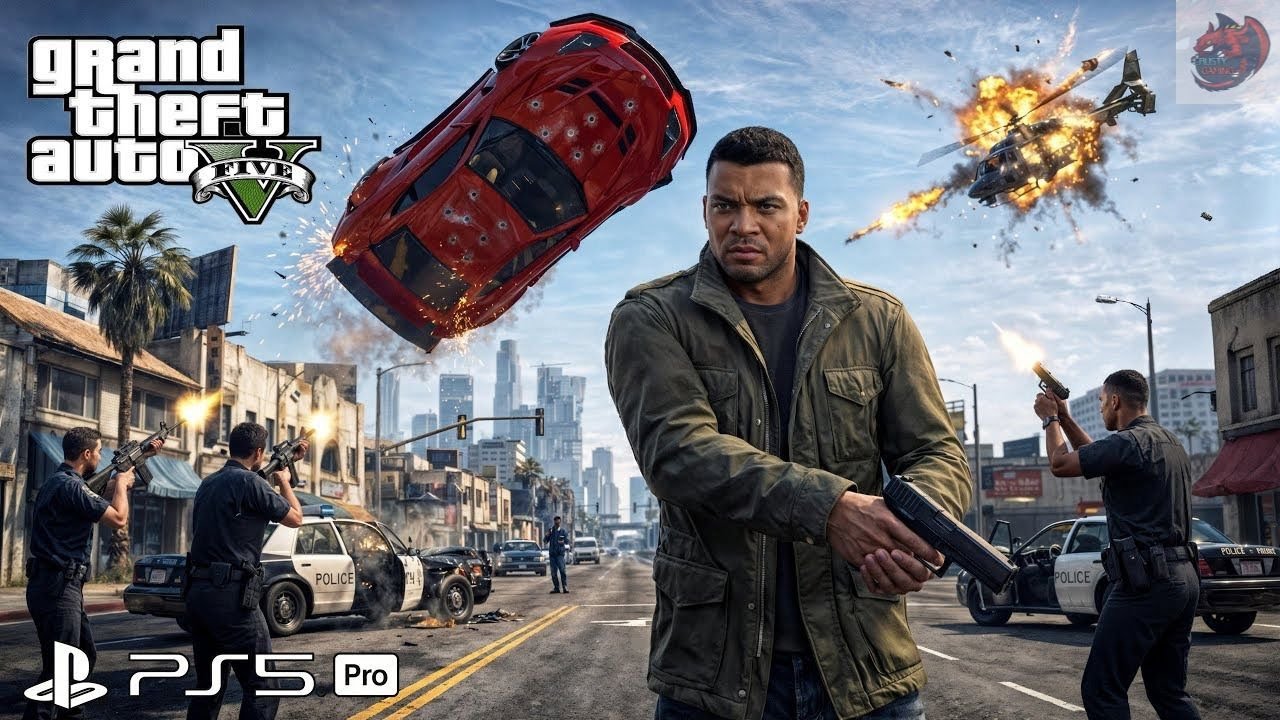 Grand Theif Auto V Live Stream Raid 2500