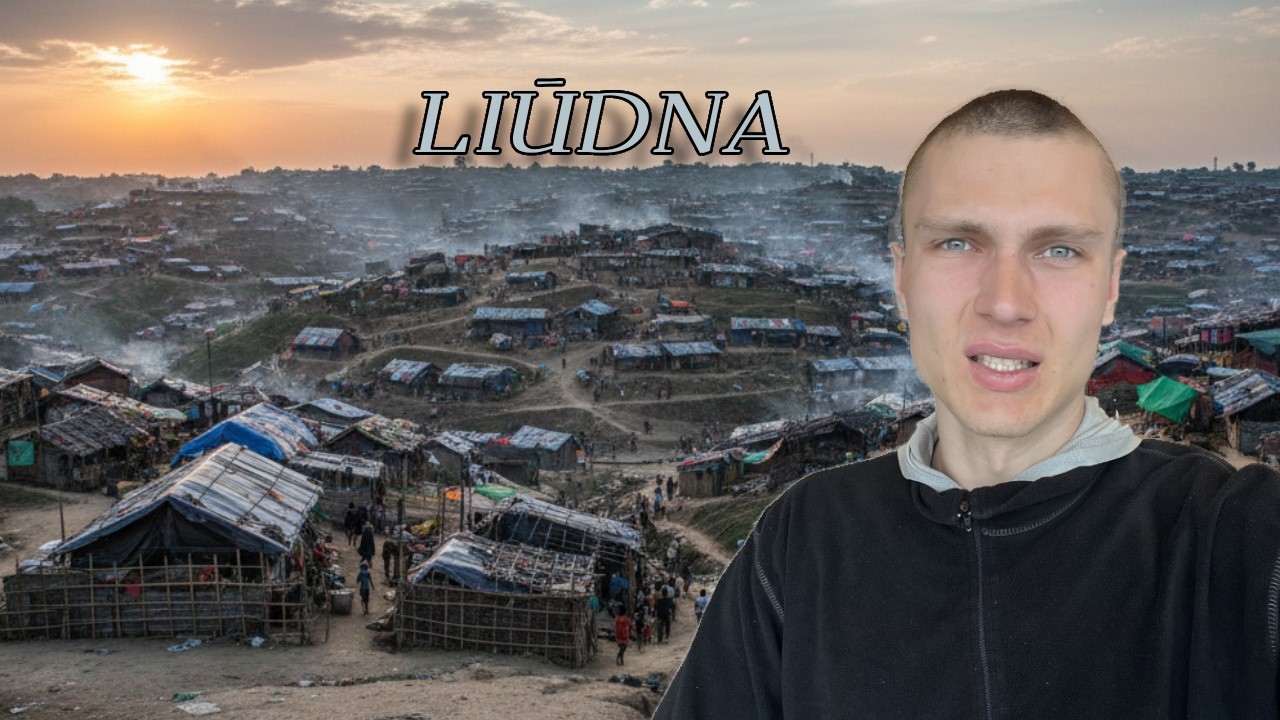 DIDŽIAUSIA PASAULYJE PABĖGĖLIŲ STOVYKLA 🇧🇩
