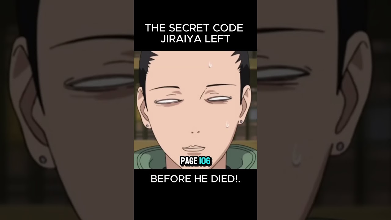 Jiraiya&rsquo;s Code Has Been Hiding THIS All Along&hellip; #shorts