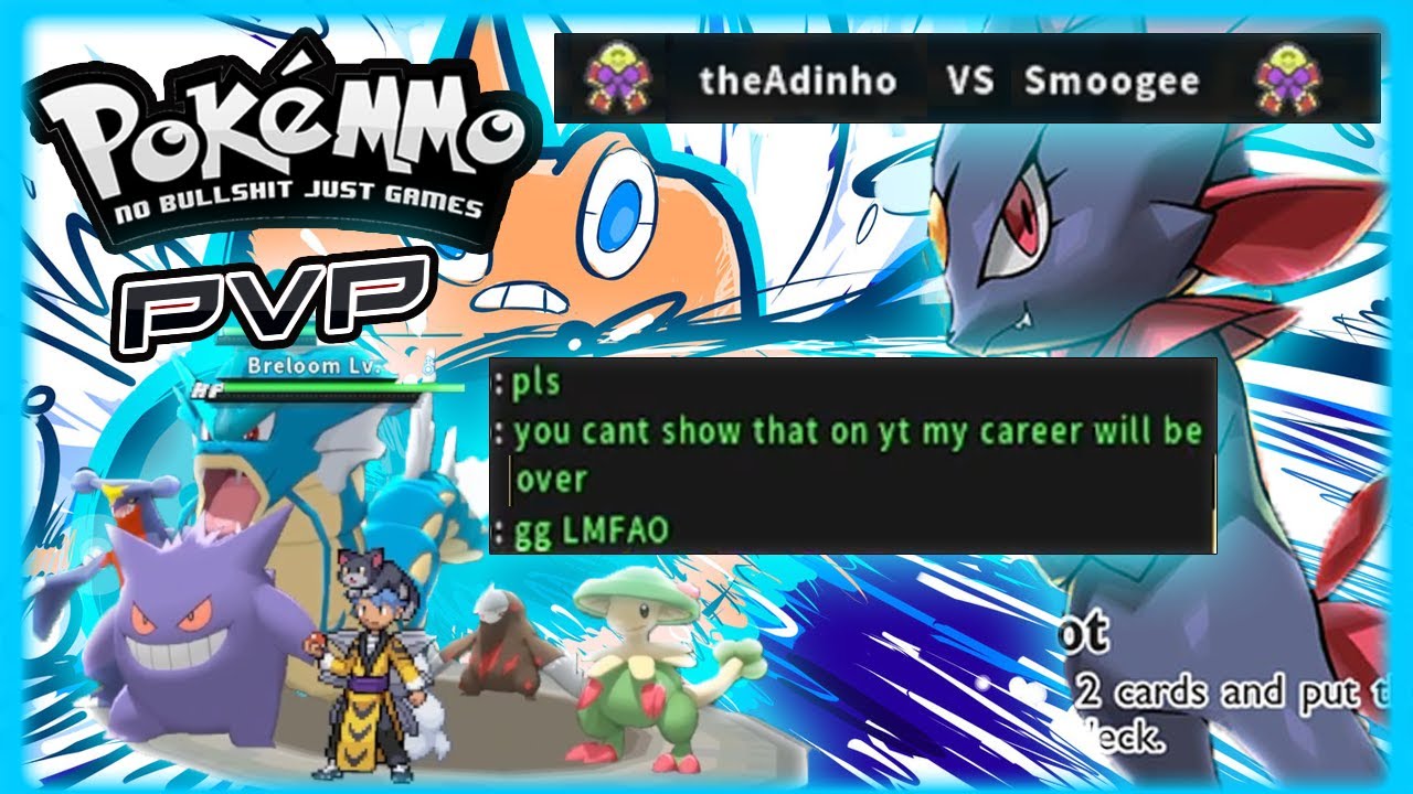 INSANE BATTLE! Adinho vs @Smooge  The Battle Of the PokeMMO Content Creators! PokeMMO PvP