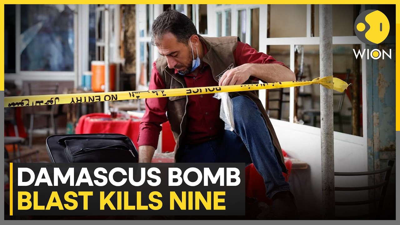 Syria Explosion: Nine Killed, 20 Injured In Damascus Bomb Blast | WION News
